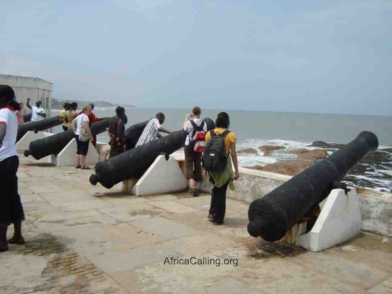 cape coast castle Ghana slave routes tour A