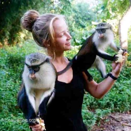 tafi atome monkey sanctuary Ghana